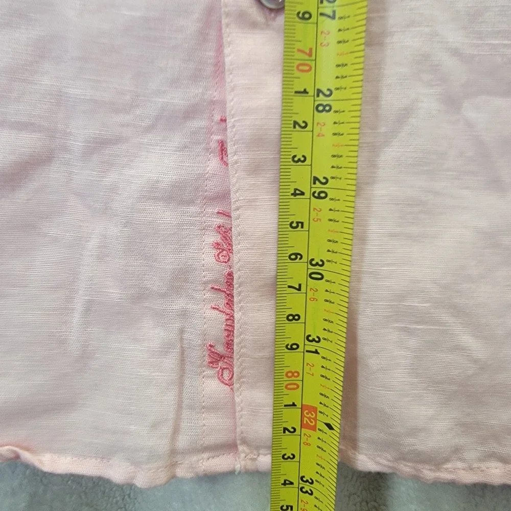NWT Robert Graham Borsi Men's Linen Cotton Classic Fit Pink Shirt 2XL‎ $198